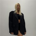 blazer over con bottoni prime